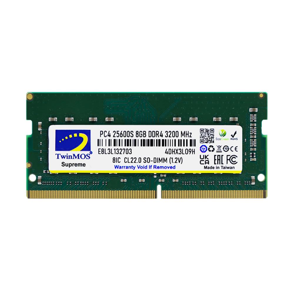 TwinMOS%20MDD48GB3200N%208%20Gb%20Ddr4%203200Mhz%20CL22%201.2V%20Sodimm%20Notebook%20Ram