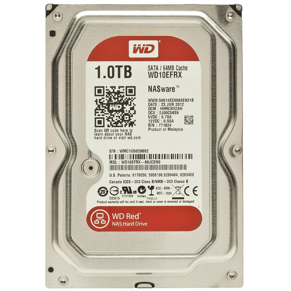 Wd%20WD10EFRX%201%20Tb%20Red%203,5’’%2064Mb%205400Rpm%20Harddisk