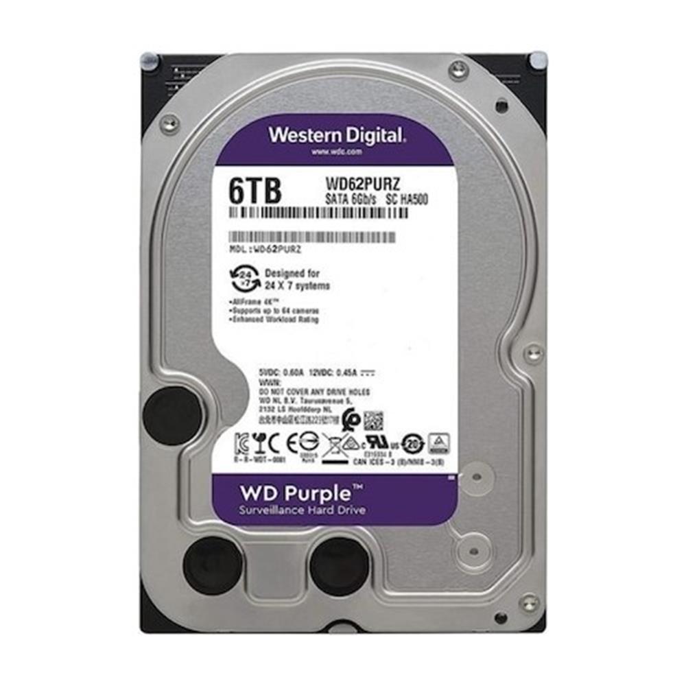 Wd%20WD62PURZ%206%20Tb%20Purple%203.5’’%20256Mb%20Sata%206GB-s%207-24%20Güvenlik%20Disk