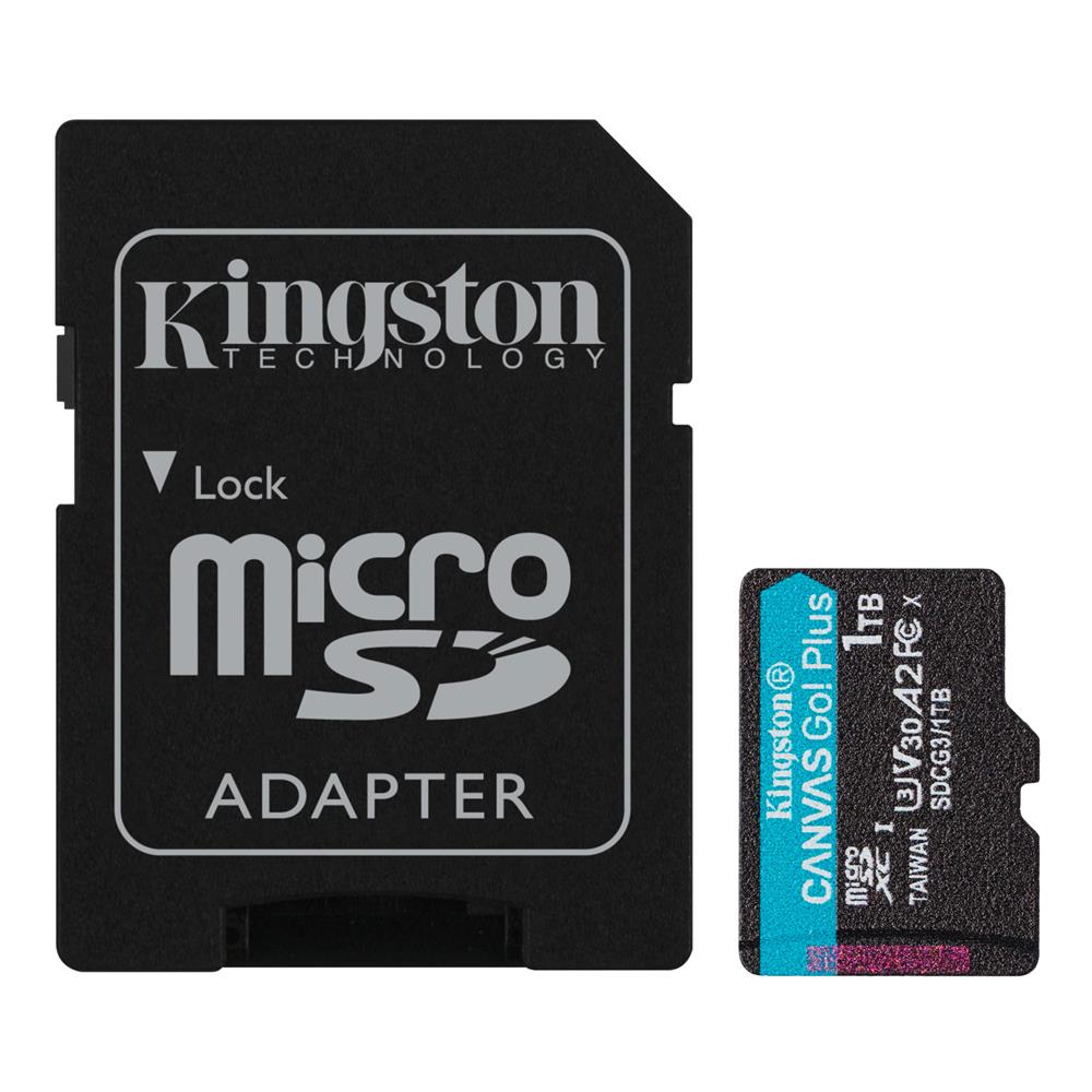 Kingston%20SDCG3-1TB%201%20TB%20microSDXC%20Canvas%20Go%20Plus%20170R%20A2%20U3%20V30%20Card%20+%20ADP%20Hafıza%20Kartı