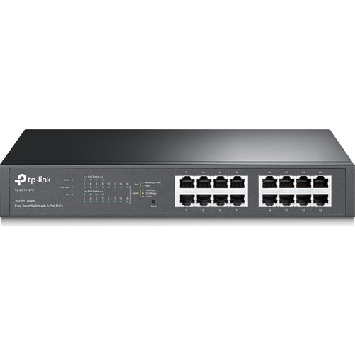 Tp-link%20TL-SG1016PE%2016%20Port%2010/100/1000%208%20Port%20Poe+%20Yönetilebilir%20Rack%20Mount%20Switch