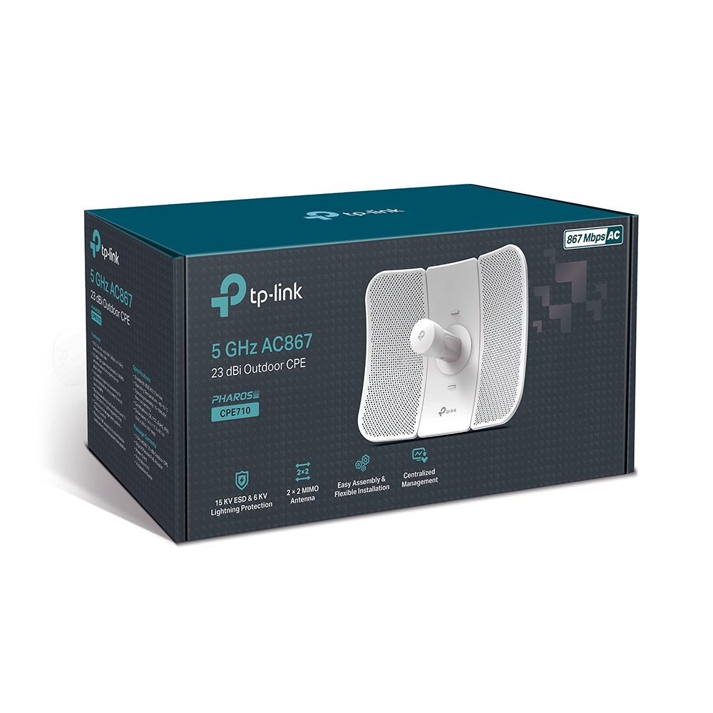 Tp-link%20CPE710%20867Mbps%201%20Port%2023Dbi%205Ghz%20Outdoor%20Access%20Point