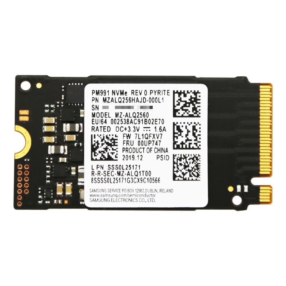 Samsung%20PM991%20256Gb%201900/900MB/s%20NVMe%20PCIe%20M.2%202242%2042mm%20SSD%20MZ-ALQ256B