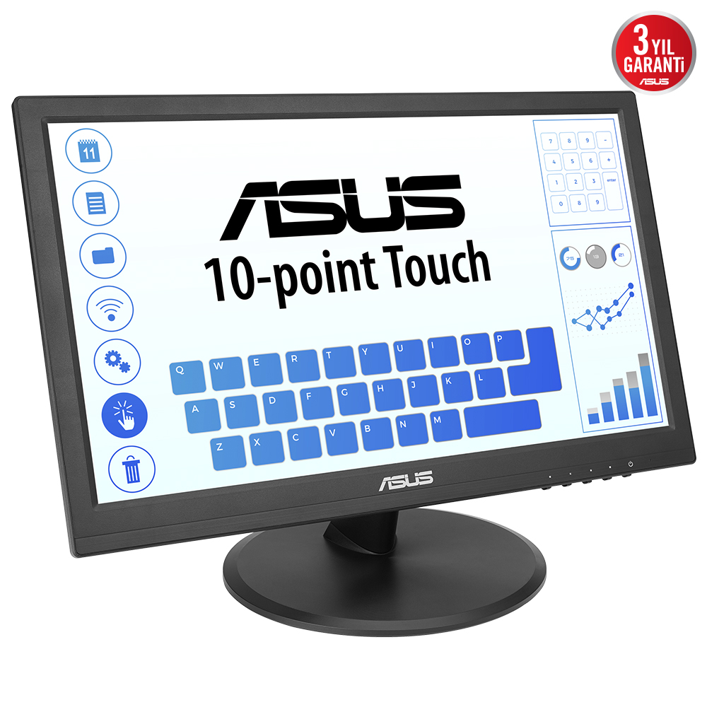 Asus%20VT168HR%2015.6’’%2010Ms%201366x768%20Vga/Hdmı%20Vesa%20Dokunmatik%20Led%20Monitör