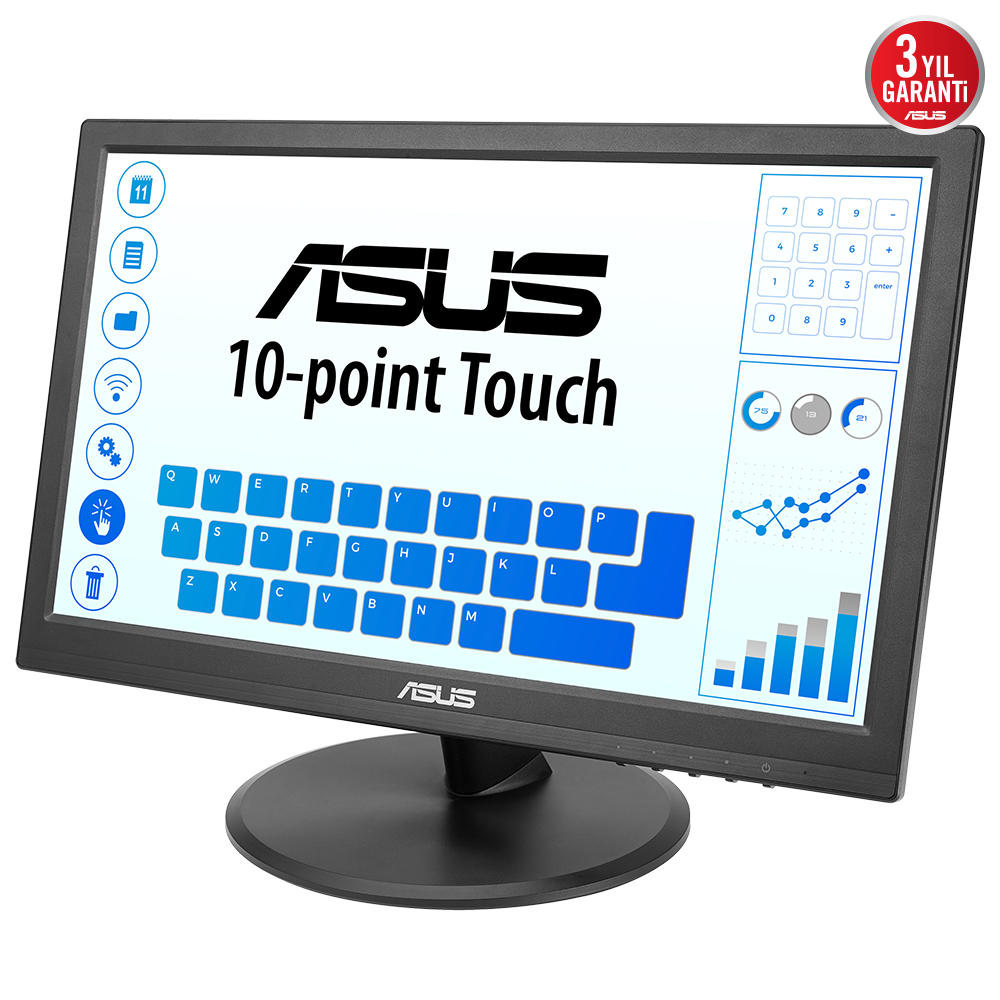 Asus%20VT168HR%2015.6’’%2010Ms%201366x768%20Vga/Hdmı%20Vesa%20Dokunmatik%20Led%20Monitör