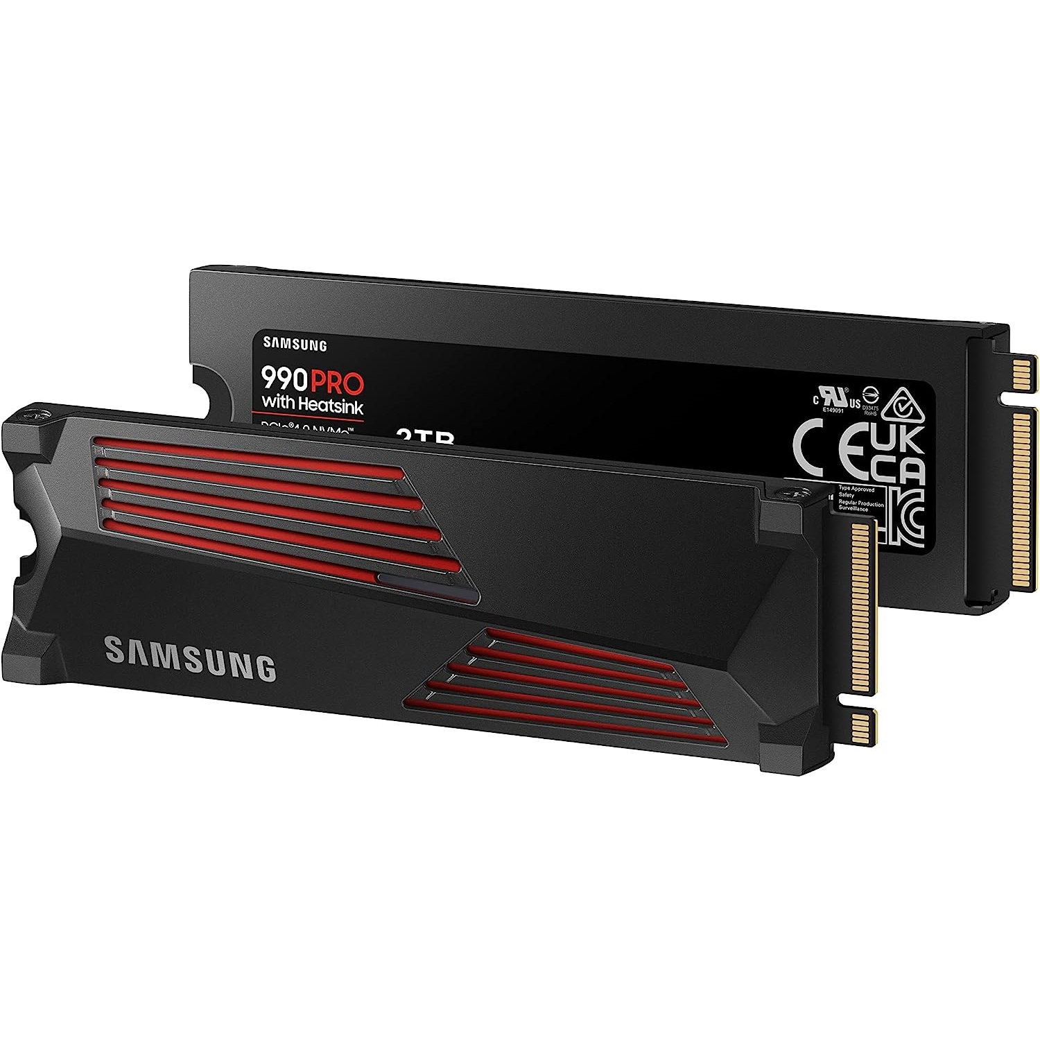 Samsung%20990%20Pro%202%20Tb%207450/6900MB/s%20NVMe%20PCIe%20Gen4%20Soğutuculu%20Ssd%20MZ-V9P2T0CW