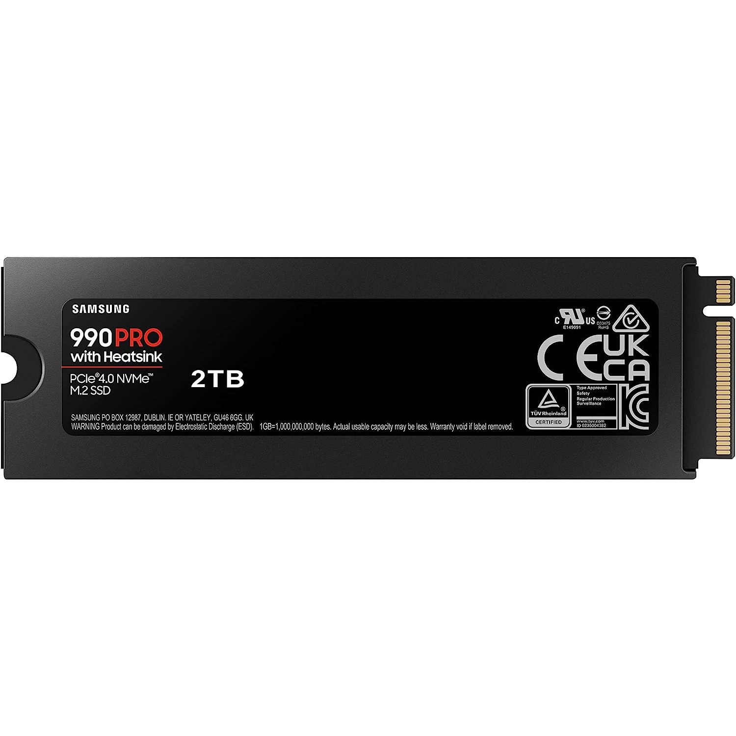 Samsung%20990%20Pro%202%20Tb%207450/6900MB/s%20NVMe%20PCIe%20Gen4%20Soğutuculu%20Ssd%20MZ-V9P2T0CW