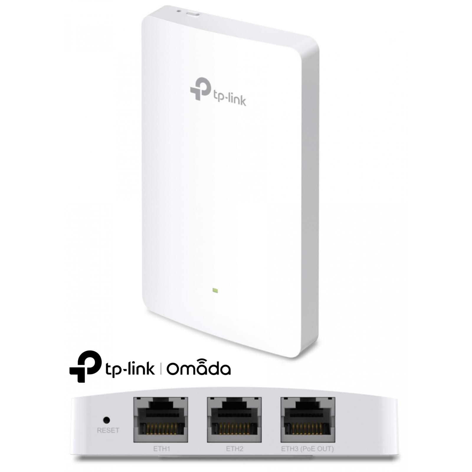 Tp-link%20Omada%20EAP235%20Wall%20AC1200%204%20Port%20Dualband%20Duvar%20Tipi%20Access%20Point