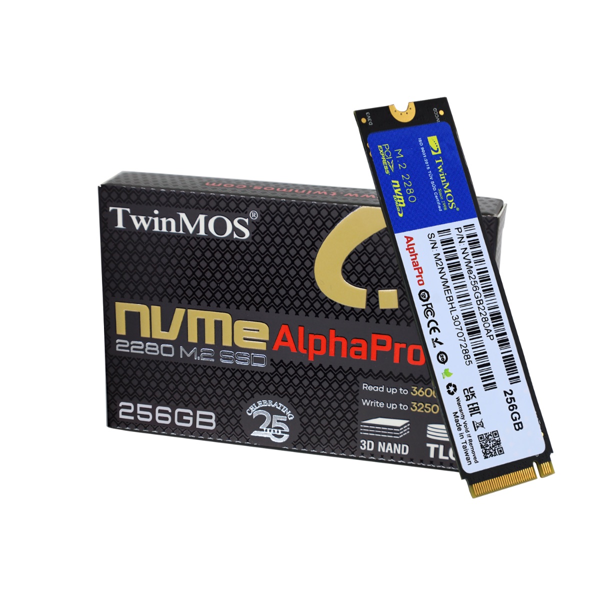 Twinmos%20NVMe256GB2280AP%20256%20Gb%203600/3250Mb/s%20M2%20Pcıe%20Gen3%20Nvme%20Ssd%203D-Nand