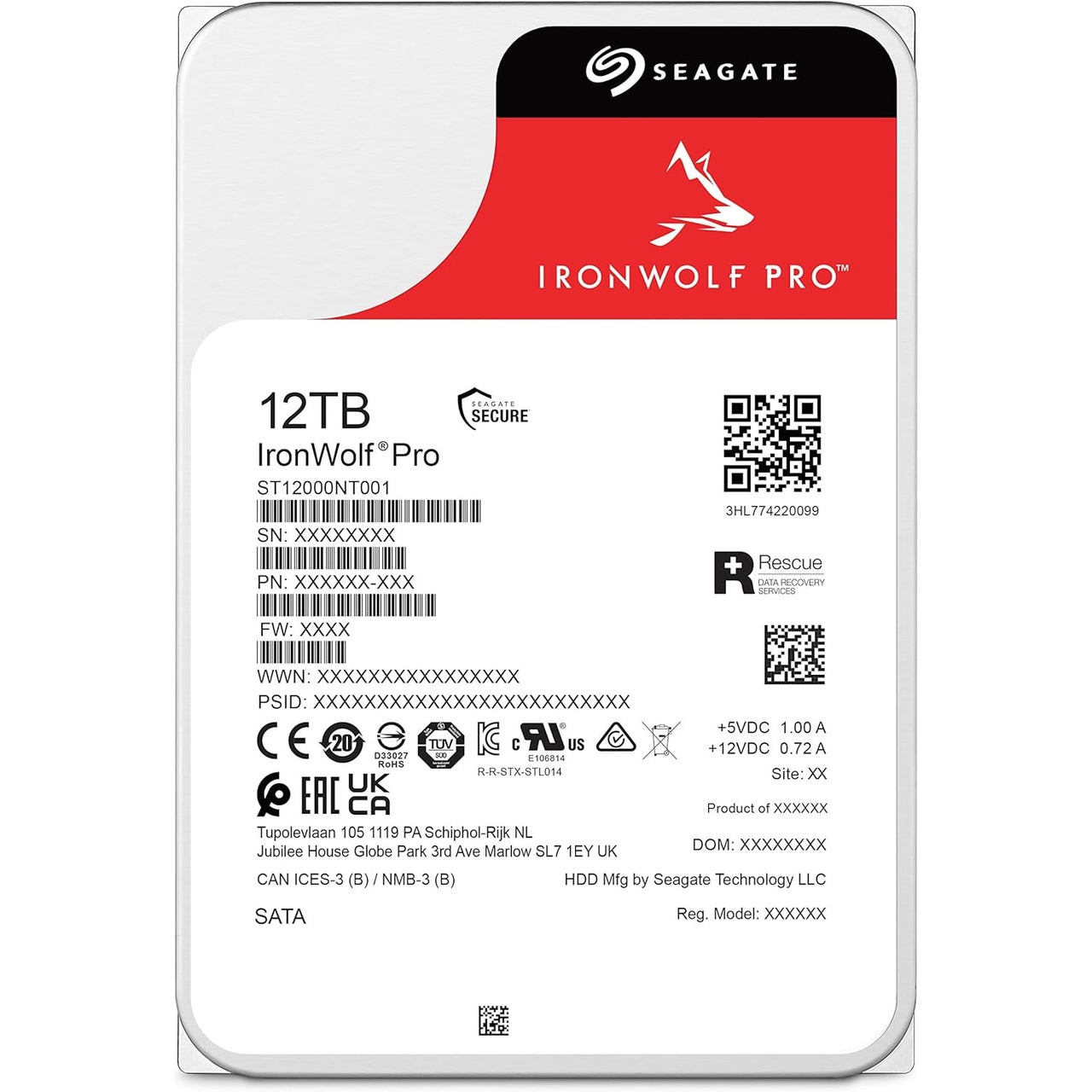 Seagate%20Ironwolf%20Pro%20ST12000NT001%2012%20Tb%207200Rpm%20256Mb%20Sata3%206Gbit/sn%20Nas%20HDD