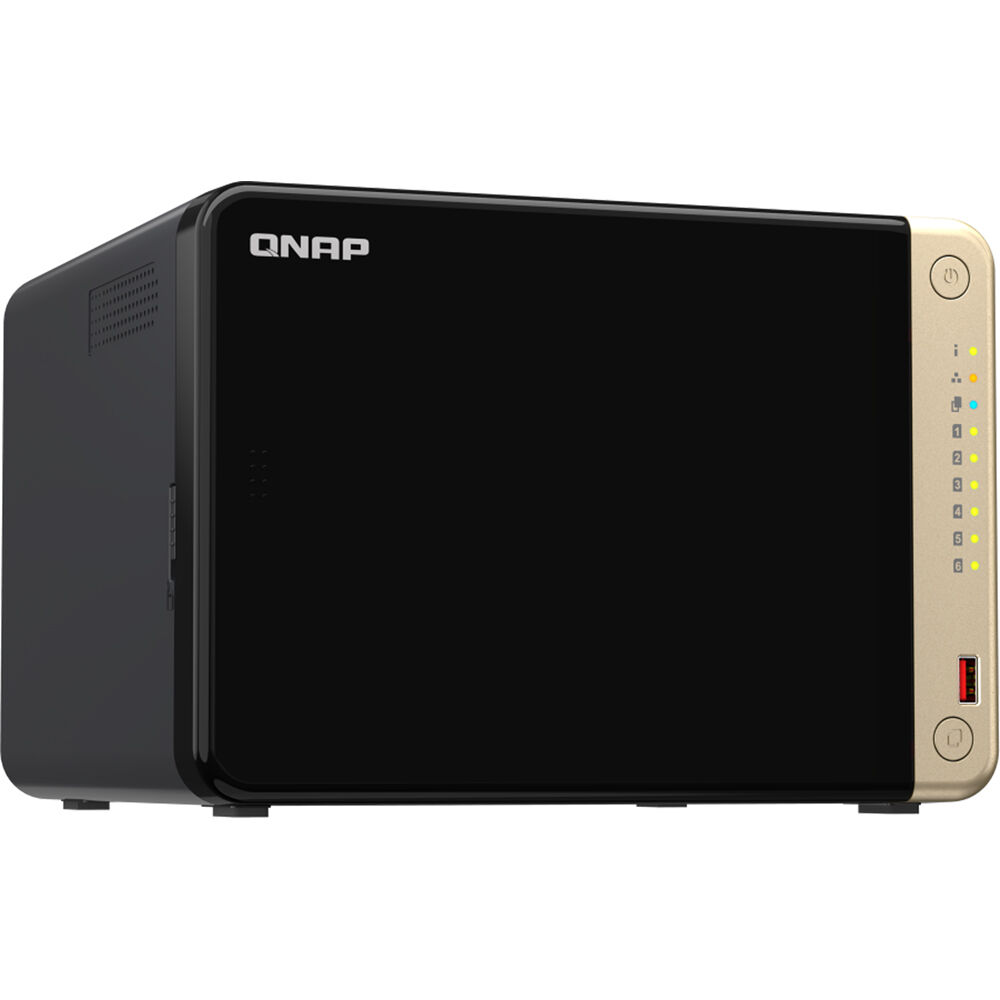 Qnap%20Turbonas%20TS-664-8G%208Gb%206%20Bay%202x2.5Glan%20Nas%20Depolama%20Ünitesi