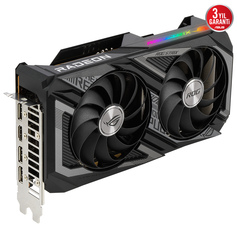 Asus%20ROG-STRIX-RX6650XT-O8G-V2-GAMING%20RX6650XT%208Gb%20Gddr6%20128bit%20OC%20Hdmı%203xDp%20Rgb%20Ekran%20Kartı