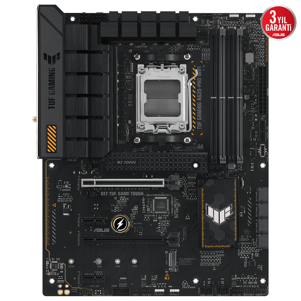 Asus%20Tuf%20Gaming%20A620-PRO%20Wifi%204xDdr5%202xDp%201xHdmı%202xM.2%20Am5%20Anakart