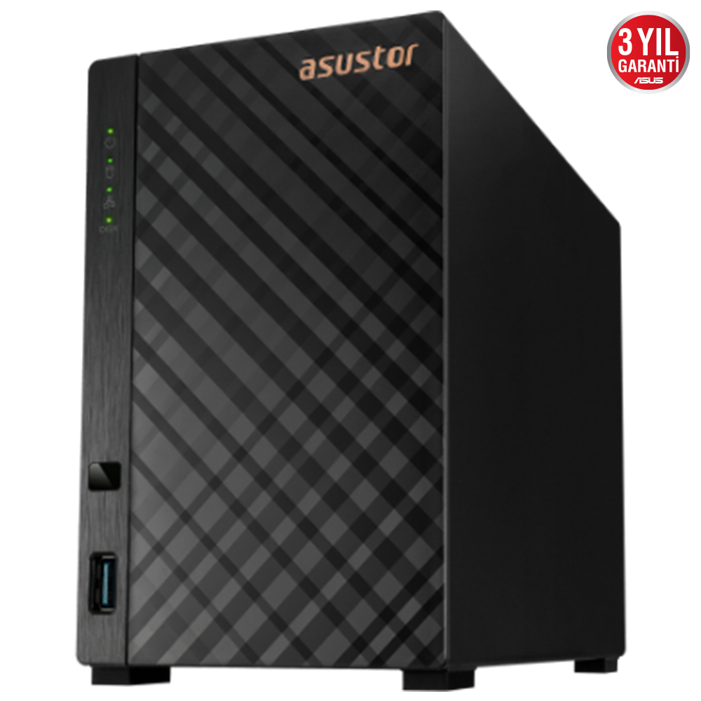 Asustor%20AS1102TL%201%20Gb%20Ddr4%202%20Bay%20(2x%2022Tb%20Desteği)%20Realtek%20RTD1619B%20Nas%20Depolama%20Ünitesi