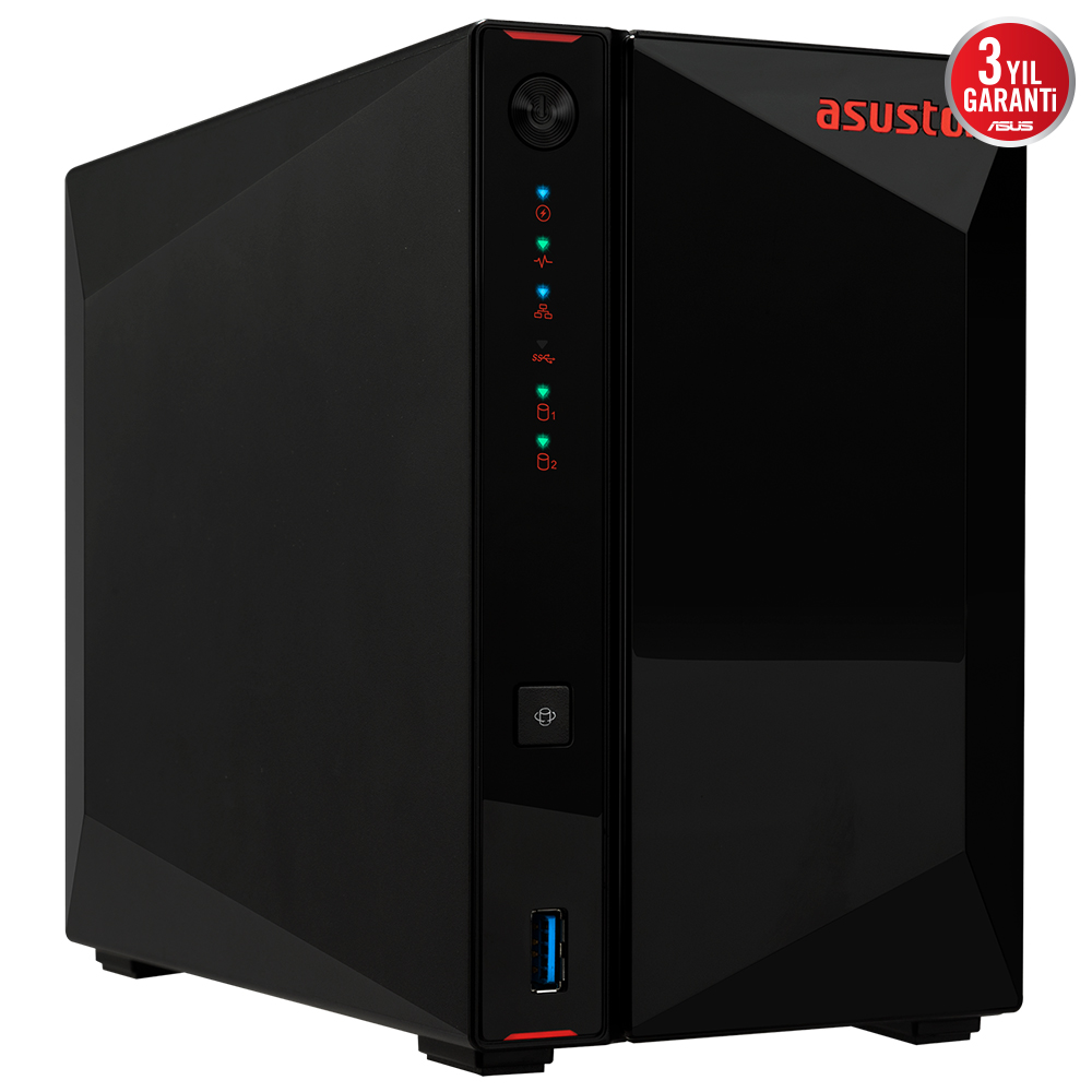 Asustor%20AS5402T%20Intel%20N5105%202%20Yuvalı%20(2x22Tb%20Desteği)%204%20Gb%20Ddr4%20(8GB%20Ram%20Desteği)%20Nas%20Depolama%20Ünitesi