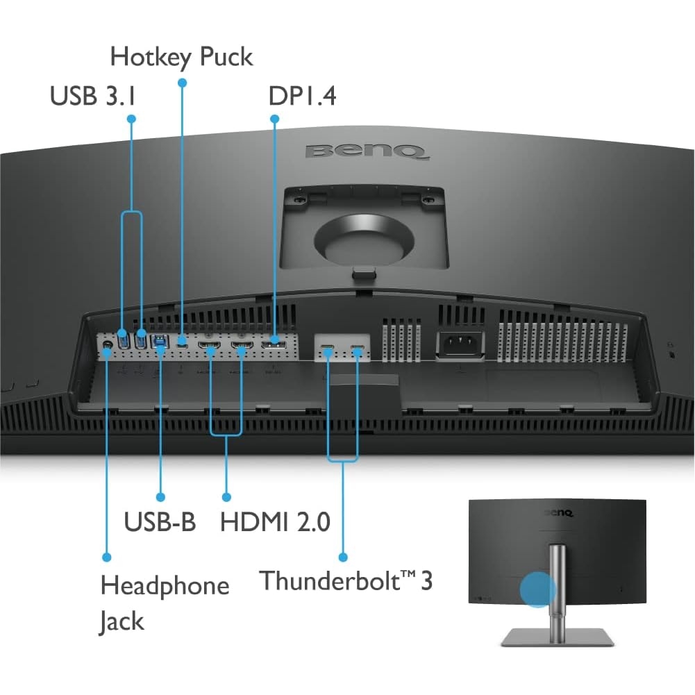 Benq%20PD2725U%2027’’%205Ms%204K%20HDR%203840x2160%20Dp%20Hdmı%20Type-c%20Pivot%20Thunderbold3%20Tasarım%20Monitör