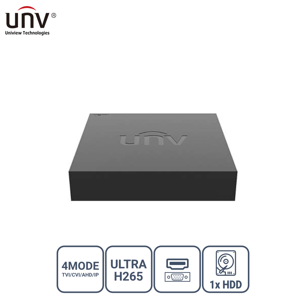 Uniview%20XVR301-04F%204%20Kanal%201xHdd%20H65+%20Hibrit%20Dvr%20Kayıt%20Cihazı