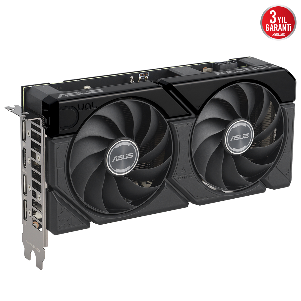 Asus%20DUAL-RX7600XT-O16G%20RX7600XT%2016Gb%20Gddr6%20128Bit%20Dvı/Hdmı/Dp%20Ekran%20Kartı