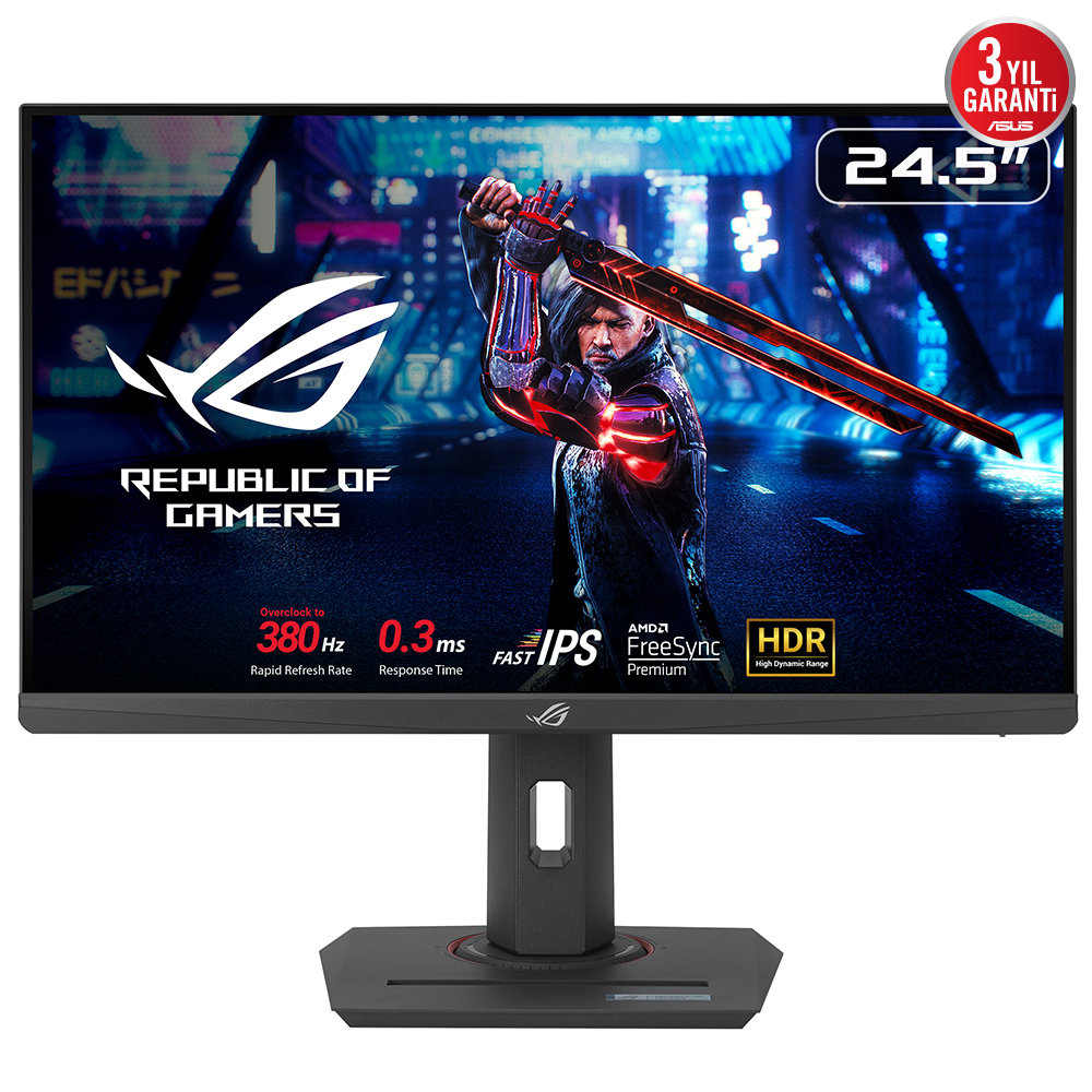 Asus%20Rog%20Strix%20XG259QNS%2024.5’’%201Ms%20380Hz%20FHD%20Dp/Hdmı/Type-c%20Vesa%20Pivot%20IPS%20Led%20Gaming%20Monitör