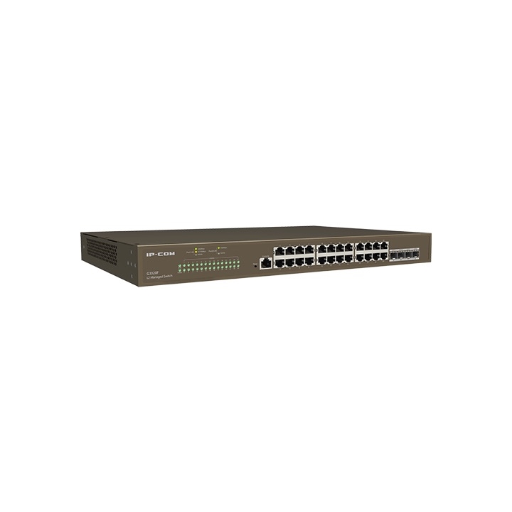 IP-COM%20G3328F%2026%20Port%2010/100/1000%204xSFP%20Cloud%20Yönetilebilir%20Rack%20Mount%20Switch