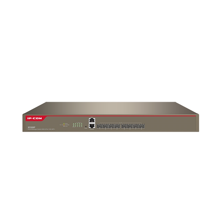 IP-COM%20X5308F%208%20Port%2010Gb%20Sfp%20Cloud%20Yönetilebilir%20Rack%20Mount%20Switch