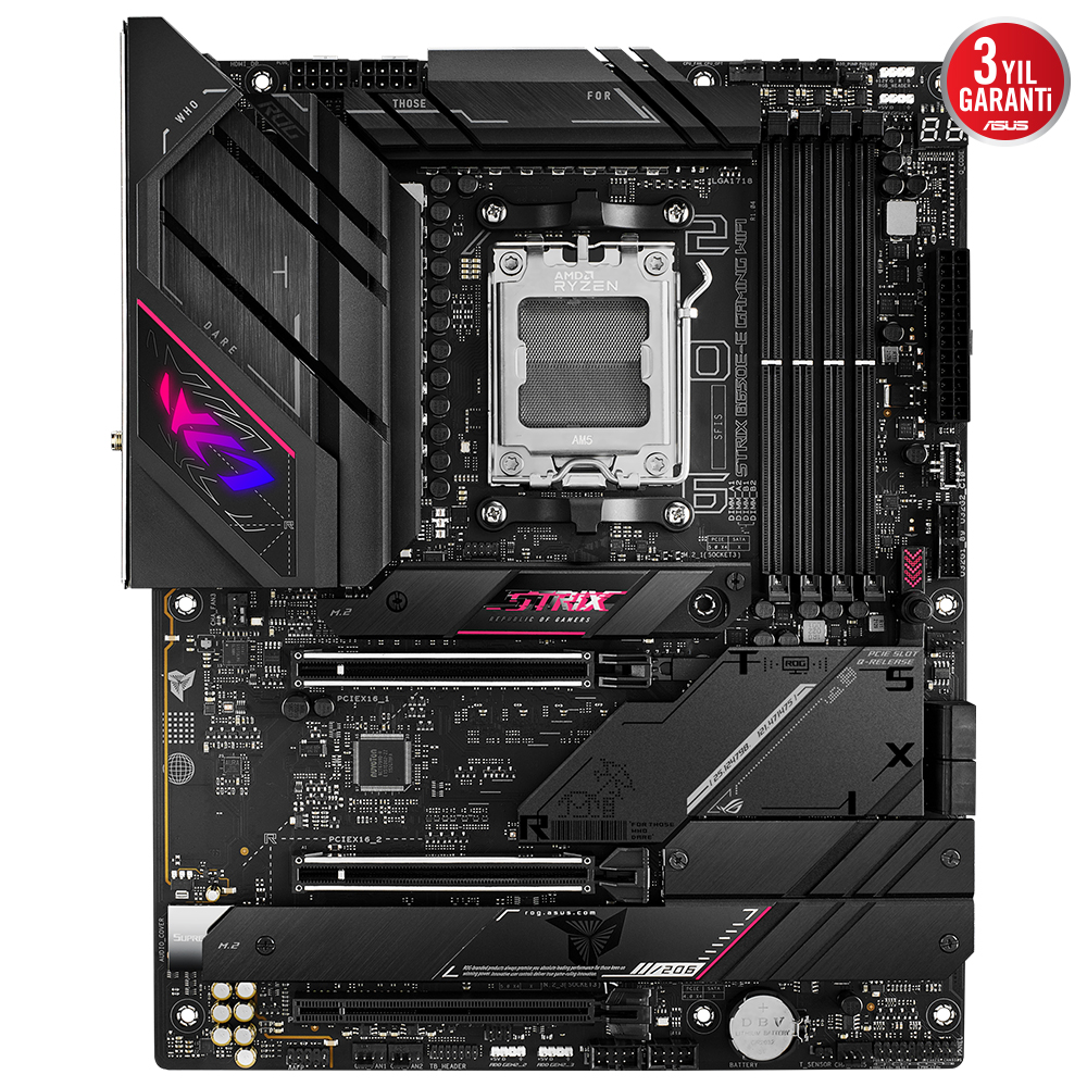 Asus%20Rog%20Strix%20B650E-E%20Gaming%20Wifi%204xDdr5%20Hdmı/Dp%204xM.2%20AM5%20Anakart