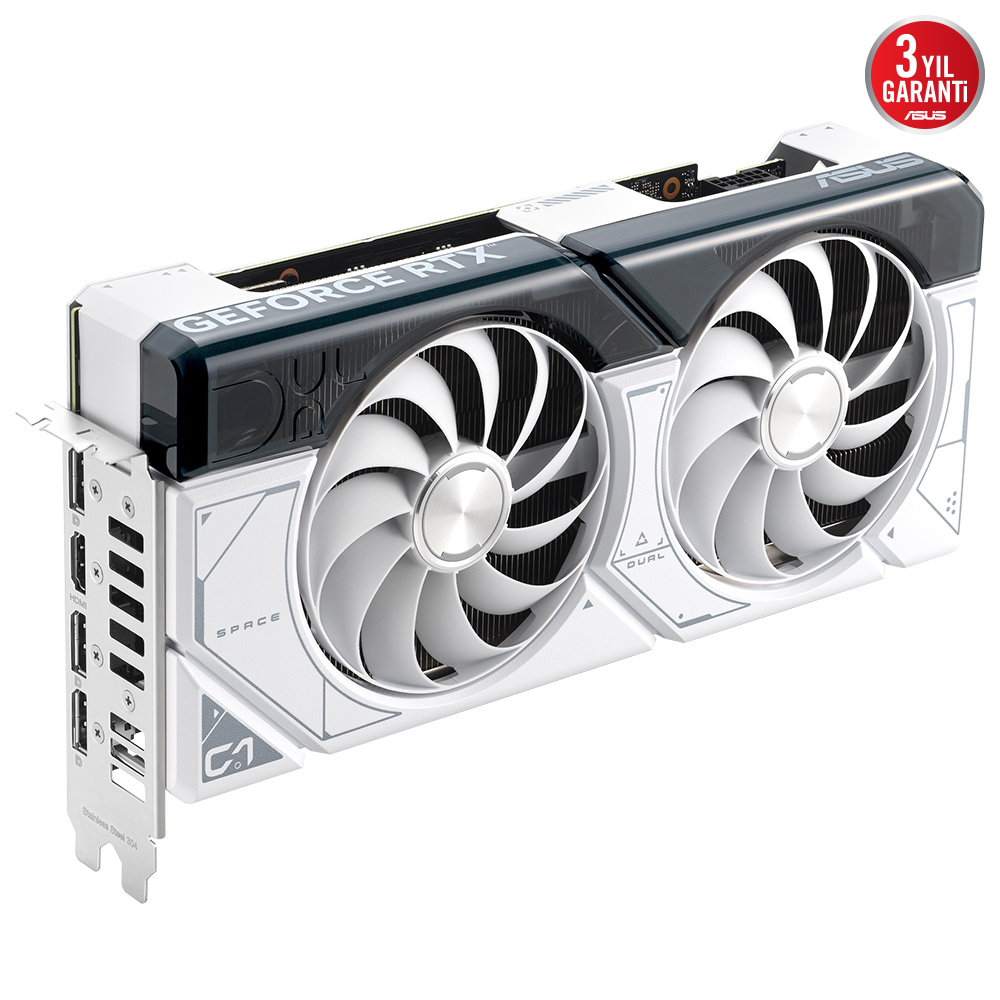 Asus%20DUAL-RTX4070S-12G-WHITE%20RTX4070%20Super%2012Gb%20Gddr6X%20192Bit%203xDp/1xHdmı%20PCI-E%204.0