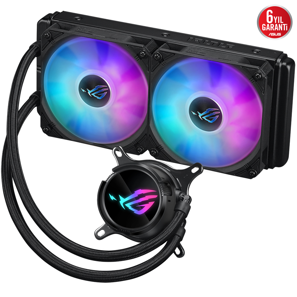 Asus%20Rog%20Strix%20LC%20III%20240%20Argb%20Aura%20Sync%20Rgb%20240mm%20LGA1700/AM4%20Soket%20Sıvı%20Soğutma