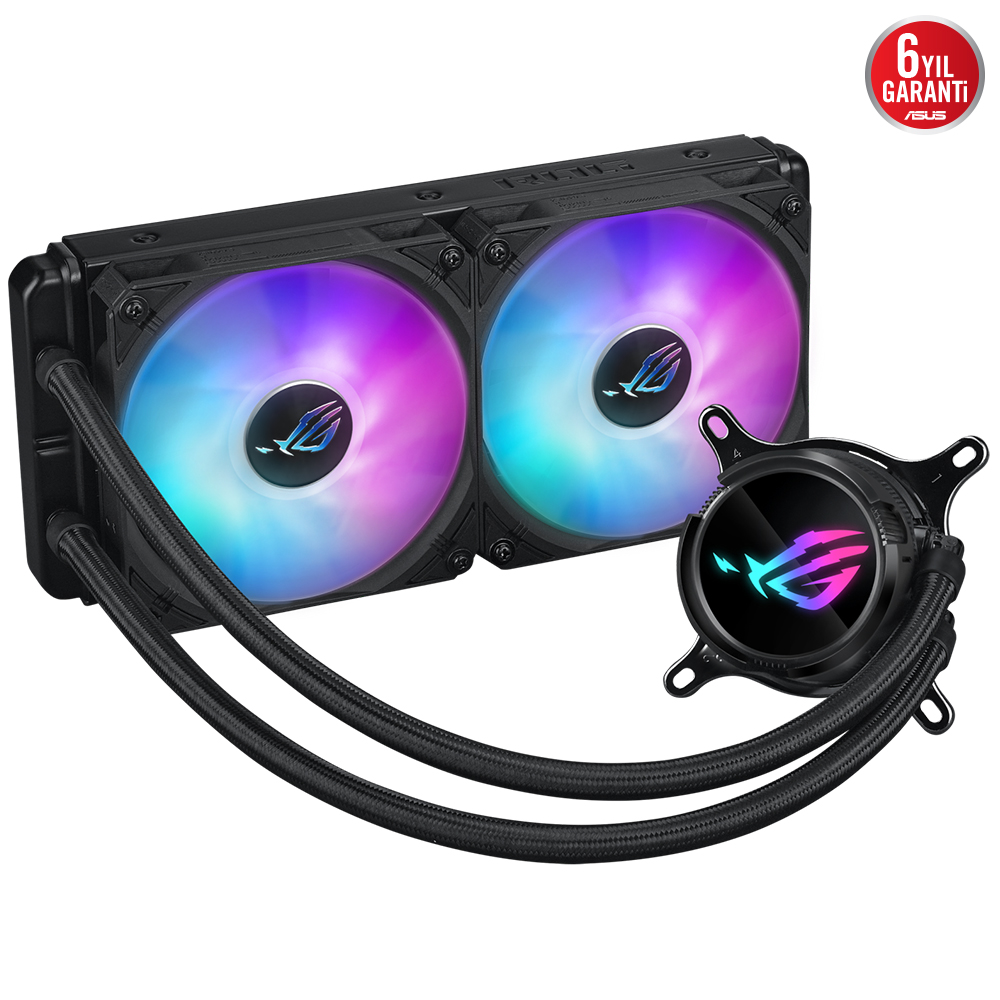 Asus%20Rog%20Strix%20LC%20III%20240%20Argb%20Aura%20Sync%20Rgb%20240mm%20LGA1700/AM4%20Soket%20Sıvı%20Soğutma