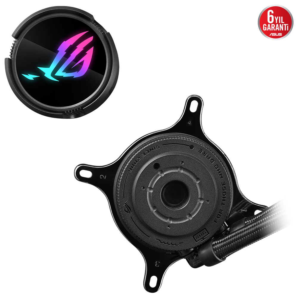 Asus%20Rog%20Strix%20LC%20III%20360%20Argb%20Aura%20Sync%20Rgb%20Fan%20360mm%20LGA1700/AM4%20Soket%20Sıvı%20Soğutma