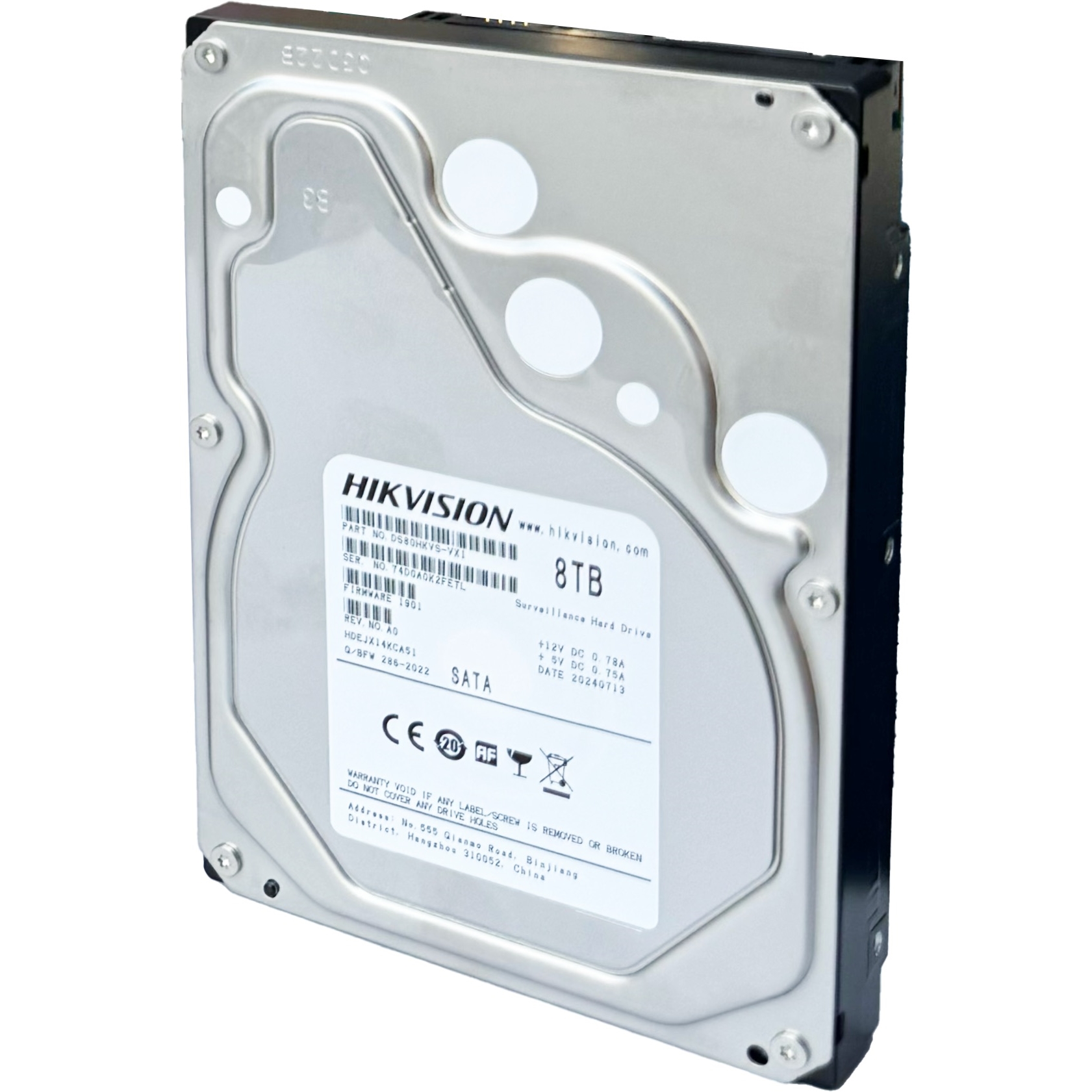 Hikvision%208%20TB%205400Rpm%20256Mb%20Sata3%20DS80HKVS-VX1%207/24%20Güvenlik%20HDD