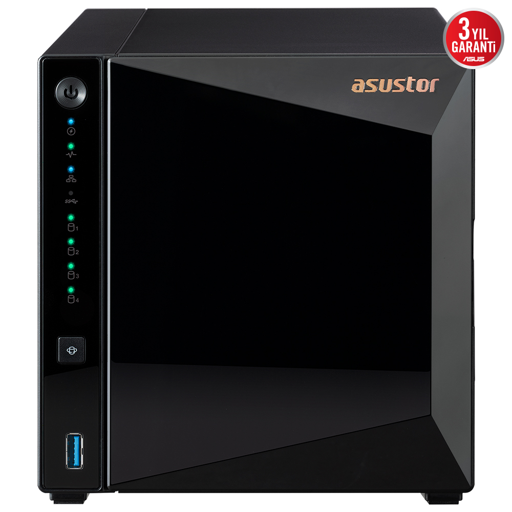 Asustor%20AS3304T%20V2%202Gb%204%20Bay%202.5GB%20Lan%20Depolama%20Ünitesi