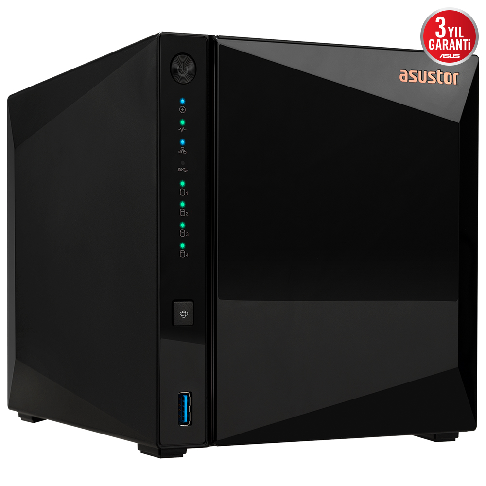 Asustor%20AS3304T%20V2%202Gb%204%20Bay%202.5GB%20Lan%20Depolama%20Ünitesi