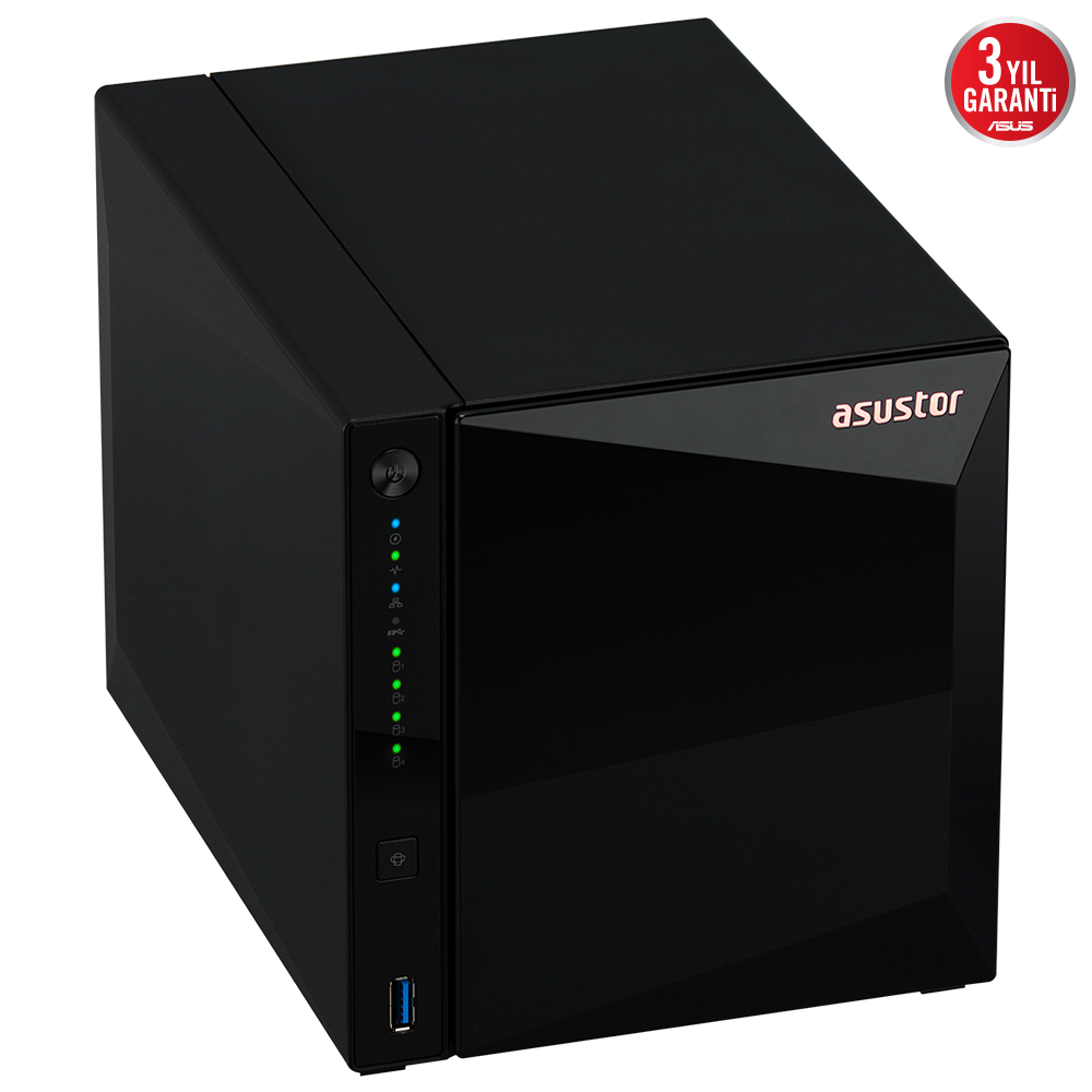 Asustor%20AS3304T%20V2%202Gb%204%20Bay%202.5GB%20Lan%20Depolama%20Ünitesi