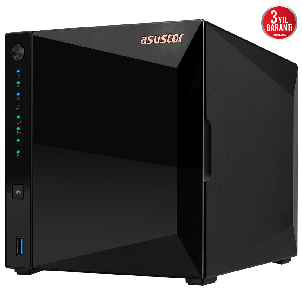 Asustor%20AS3304T%20V2%202Gb%204%20Bay%202.5GB%20Lan%20Depolama%20Ünitesi