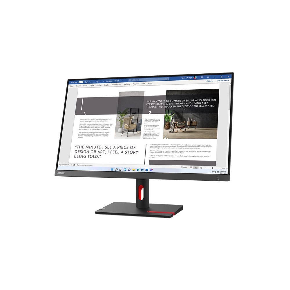 Lenovo%20S27I-30%2063DFKAT4TK%2027’’%204Ms%20100Hz%201920x1080%20Vga/Hdmı%20Vesa%20Siyah%20IPS%20Led%20Monitör