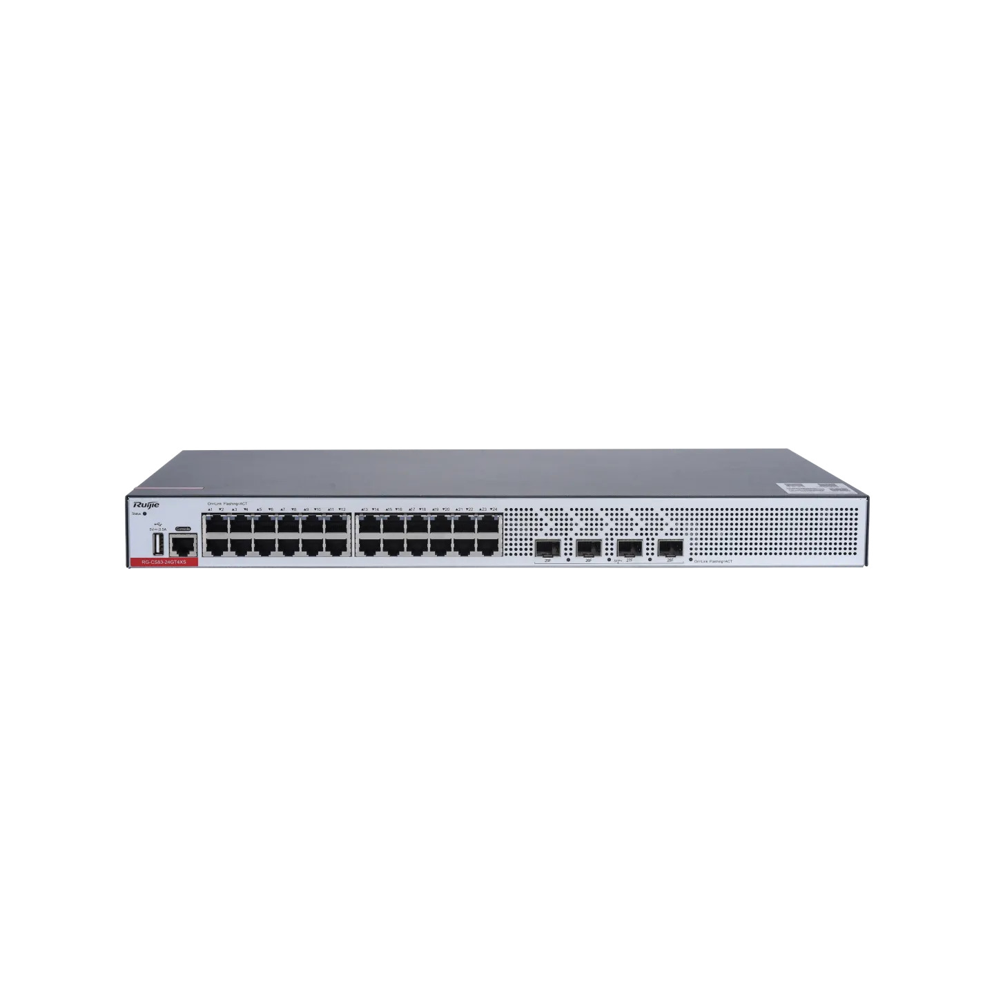 Ruijie%20RG-CS83-24GT4XS%2024%20Port%2010/100/1000%204-Port%201G/10G%20Layer%203%20Yönetilebilir%20+Cloud%20Managed%20Rack%20Mount%20Switch