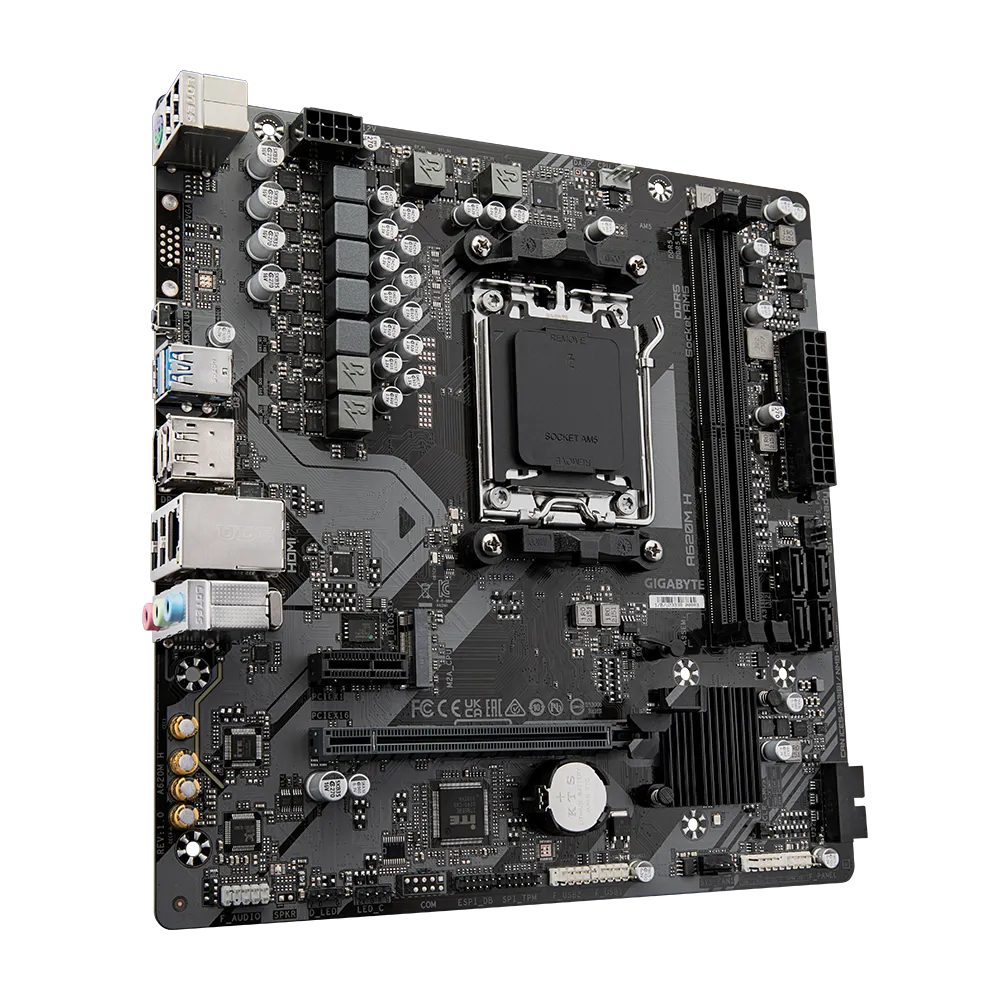 Gigabyte A620M-H%202xDDR5%20HDMI+DP%201xM2%20AM5%20Anakart