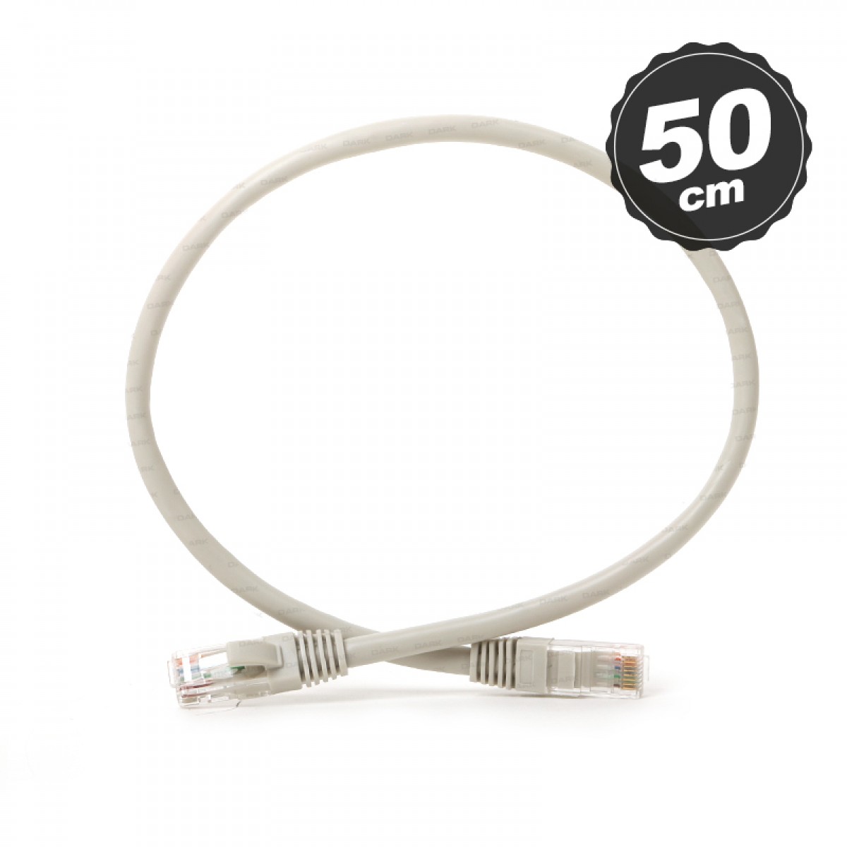 Inca%20Cat6%2026%20Awg%200,50mt%20Gri%20Patch%20Kablo