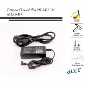 Compaxe%20CLA-448%2065w%2019v%203.42a%203.0-1.1%20Notebook%20Adaptörü