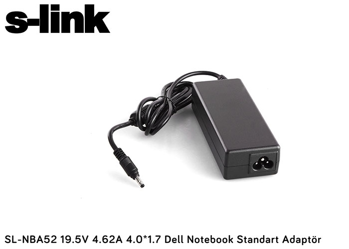 S-link%20SL-NBA52%2019.5v%204.62a%204.0-1.7%20Notebook%20Adaptörü