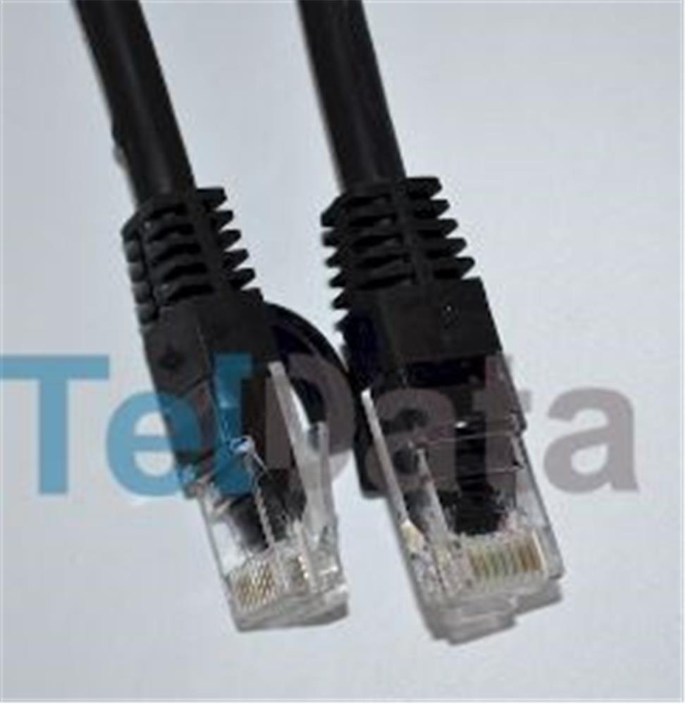 Teldata%20TLD-100S%20Cat6%201MT%20Siyah%20Utp%20Patch%20Kablo