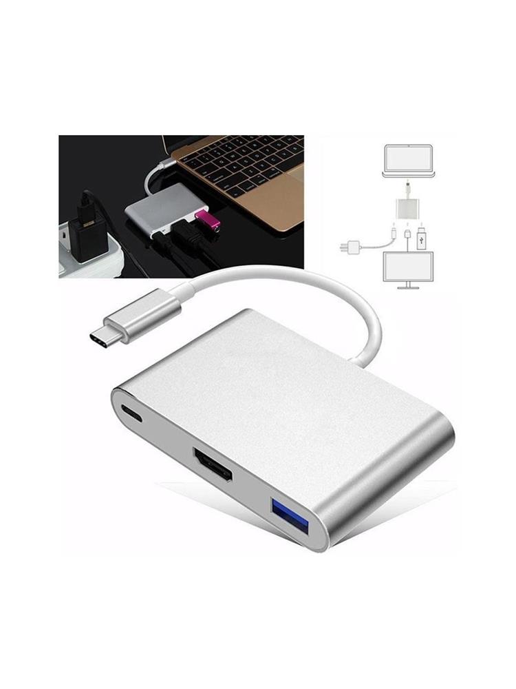 Codegen%20CDG-CNV39%20USB%203.1%20Type-C%20-%20USB%203.0+%20HDMI+%20USB%203.1%20Type-C%20Çoklayıcı%20Adaptör