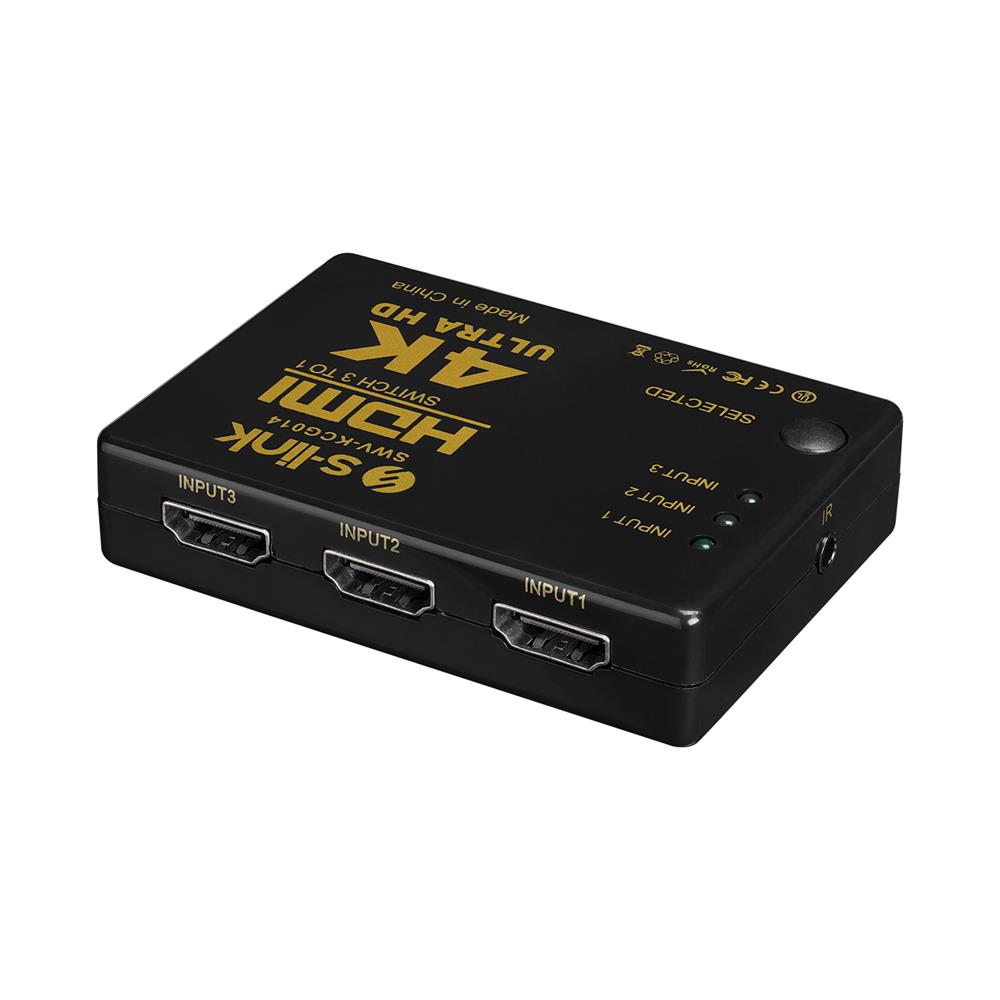 S-link%20SWV-KCG014%20HDMI%203TO1%20Switch%204K-2K,%20IR%20+Adaptör