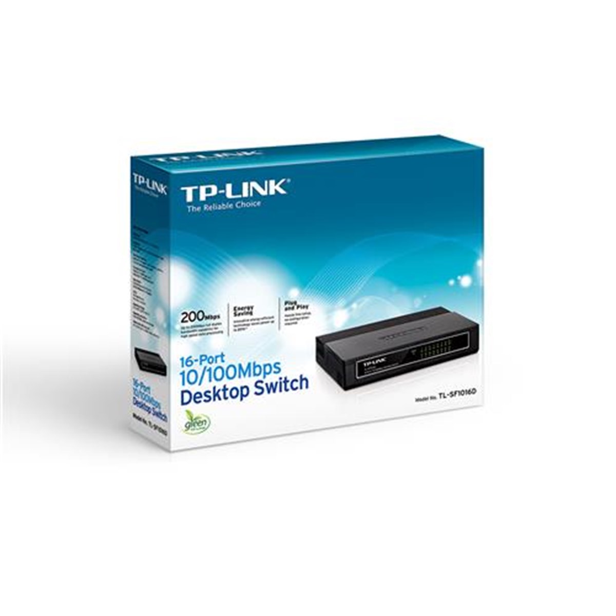 Tp-Link%20TL-SF1016D%2016%20Port%2010/100%20Fast%20Ethernet%20Desktop%20Switch