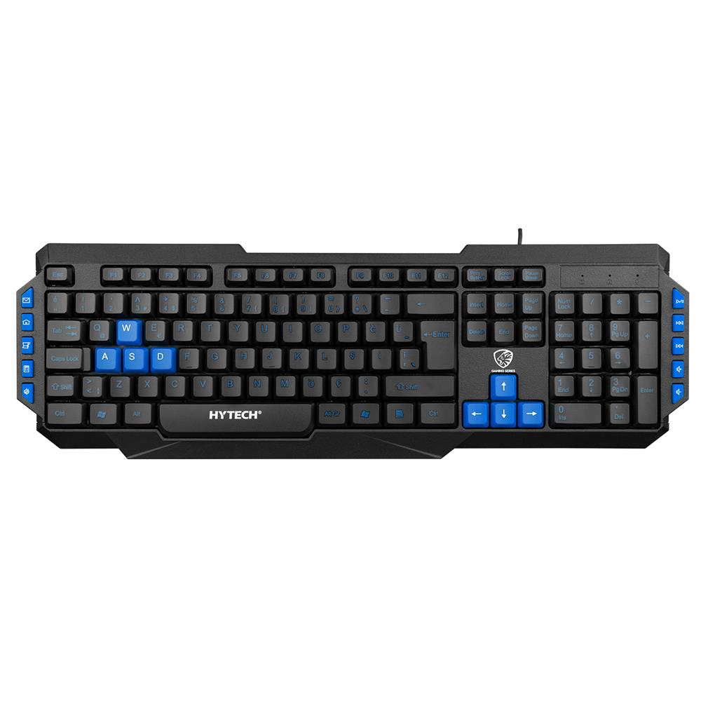 Hytech%20HYK-46%20GAMY%20Siyah%20USB%20Mavi%20Tuşlu%20Q%20Gaming%20Oyuncu%20Klavyesi