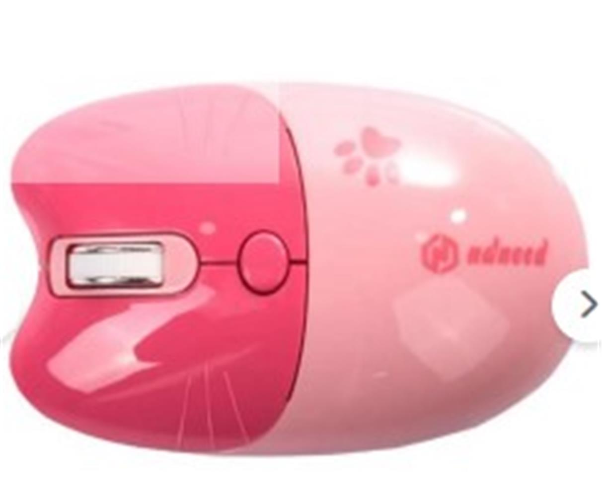 Ndneed%20Sevimli%20Kedi%20Kablosuz%20Pembe%20Bluetooth%20Mouse