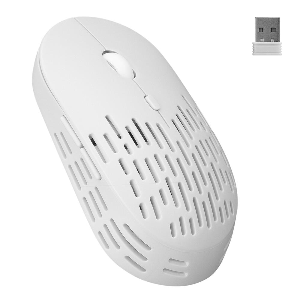 Altec%20Lansing%20ALBM7422%20Beyaz%202.4GHz%20Şarj%20Edilebilir%20Tek%20Renkli%201600DPI%20Optik%20Kablosuz%20Mouse