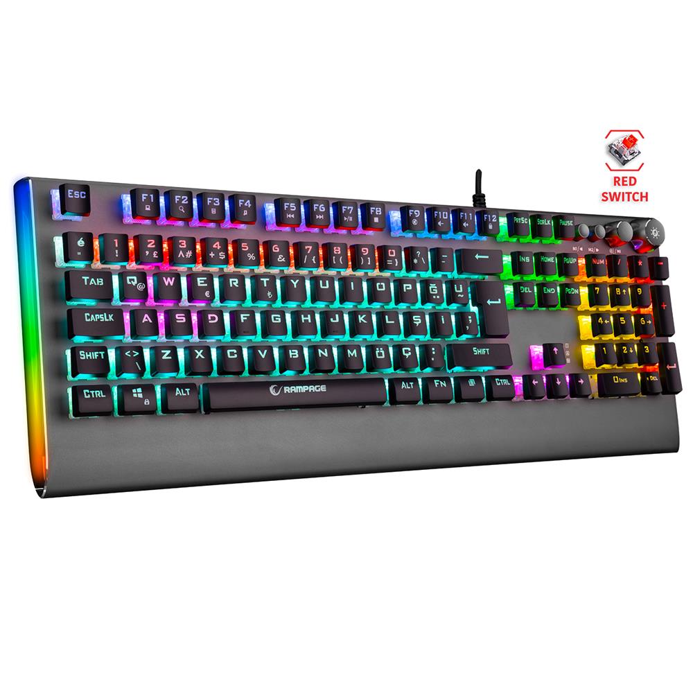 Rampage%20KB-R210%20FAVORY%20Rainbow%20Aydınlatmalı%20Kristal%20Red%20Switch%20Mekanik%20Gaming%20Oyuncu%20Klavyesi