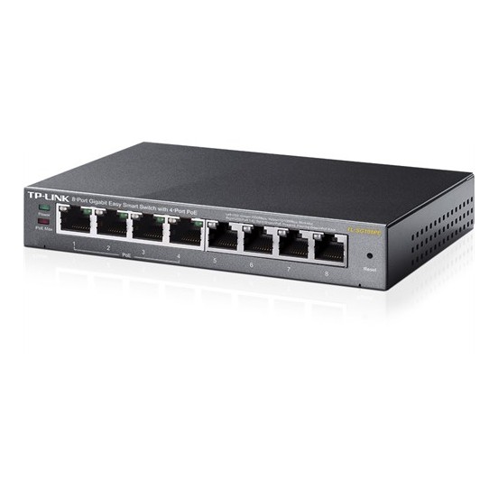 Tp-Link%20TL-SG108PE%208%20Port%204%20Port%20Poe+%2010-100-1000Mbps%20Easy%20Smart%20Switch%20Çelik%20Kasa